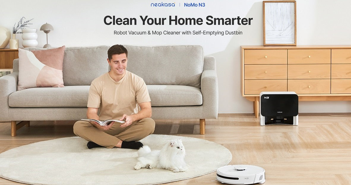 Neakasa Nomo N3: The Smart Robot Vacuum Companion - Pre-Sale Event Now Open!