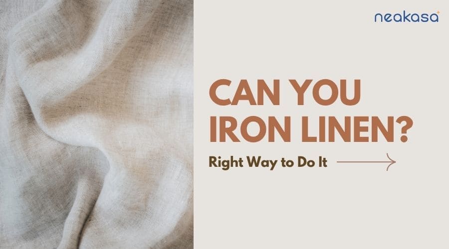 can you iron linen