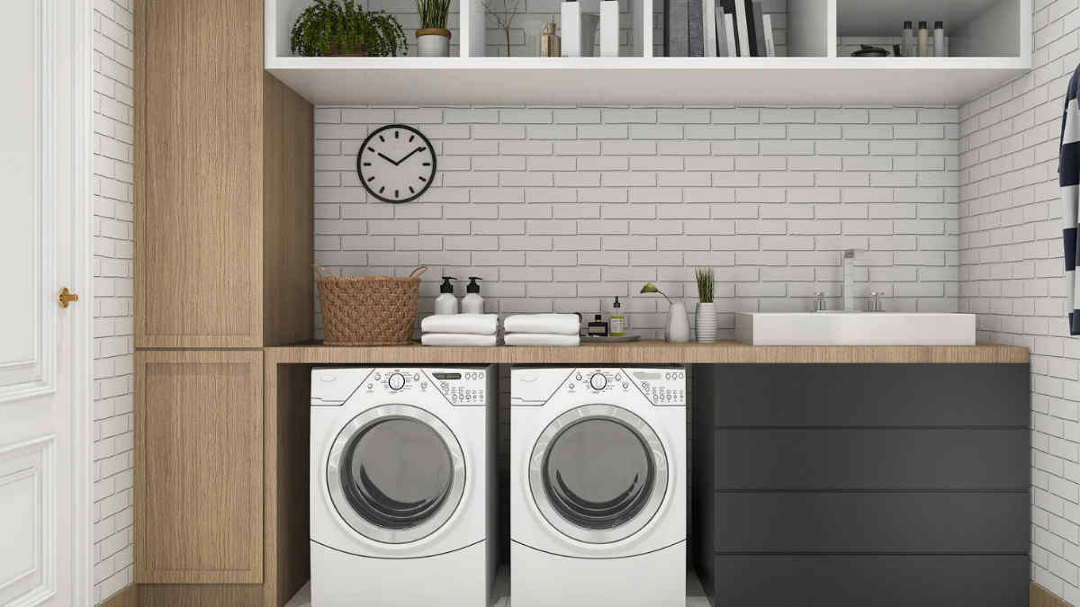 small laundry room decorating ideas