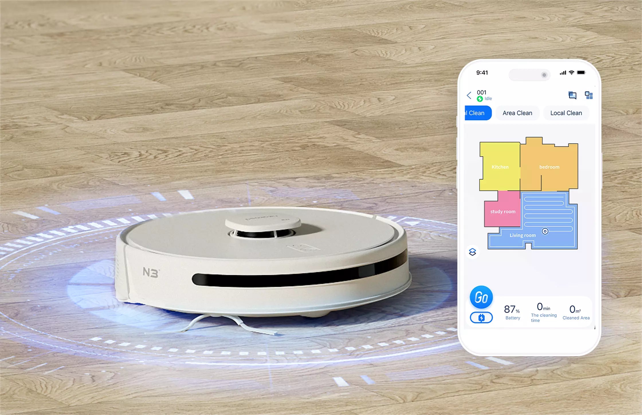 neakasa robot vacuum app control