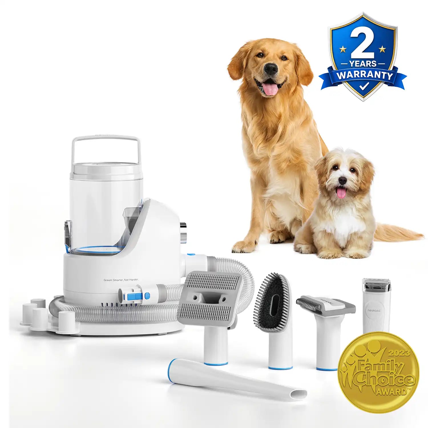お手入れ・トリミング用品 neakasa Pet Grooming Kit Neakasa P2 Pro — 5-in-1 High-Power Grooming Kit for Multi-Pet Homes