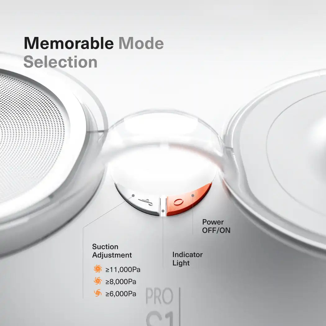 neakasa s1 pet grooming vacuum suction mode