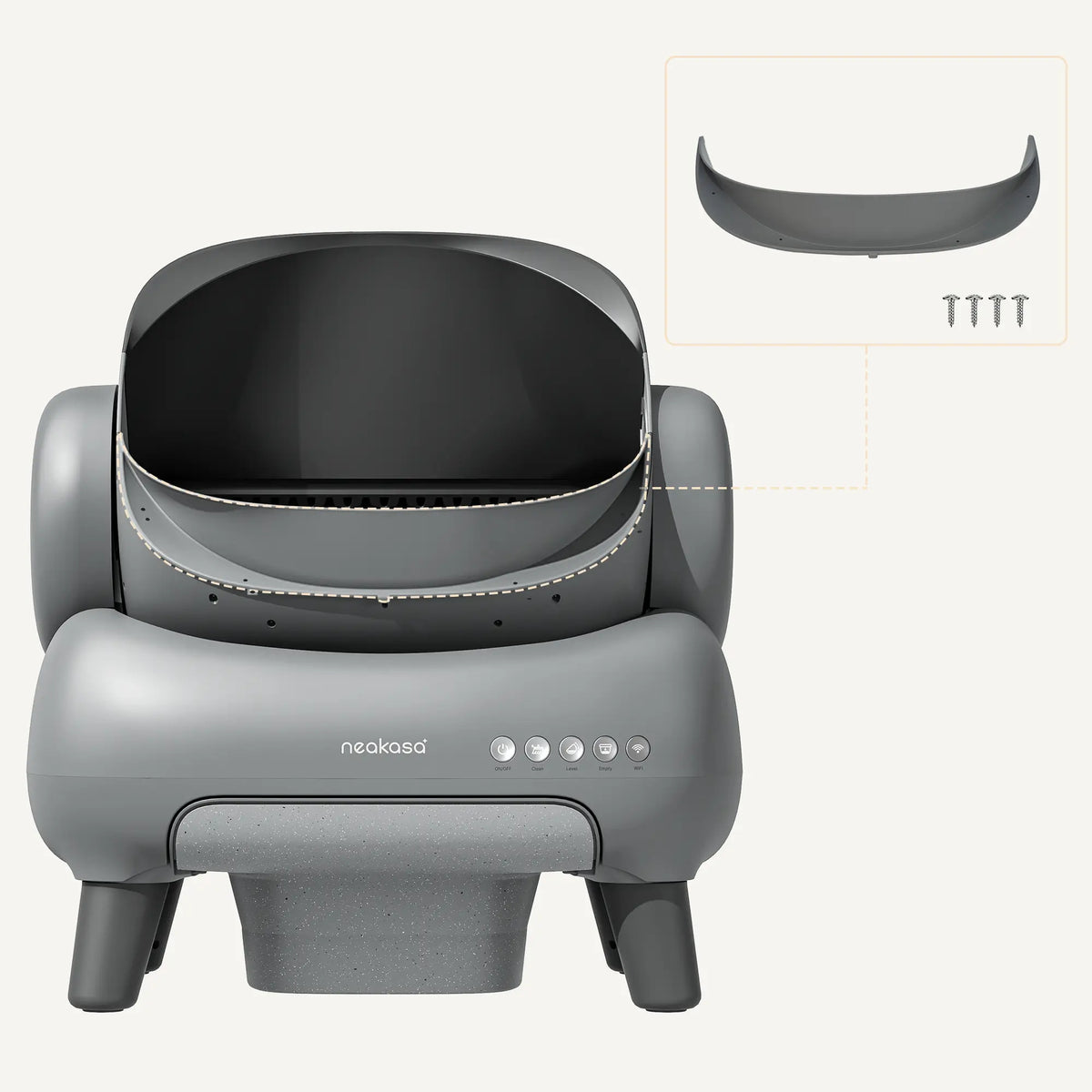 Neakasa M1 Plus Open Top Self-Cleaning Cat Litter Box