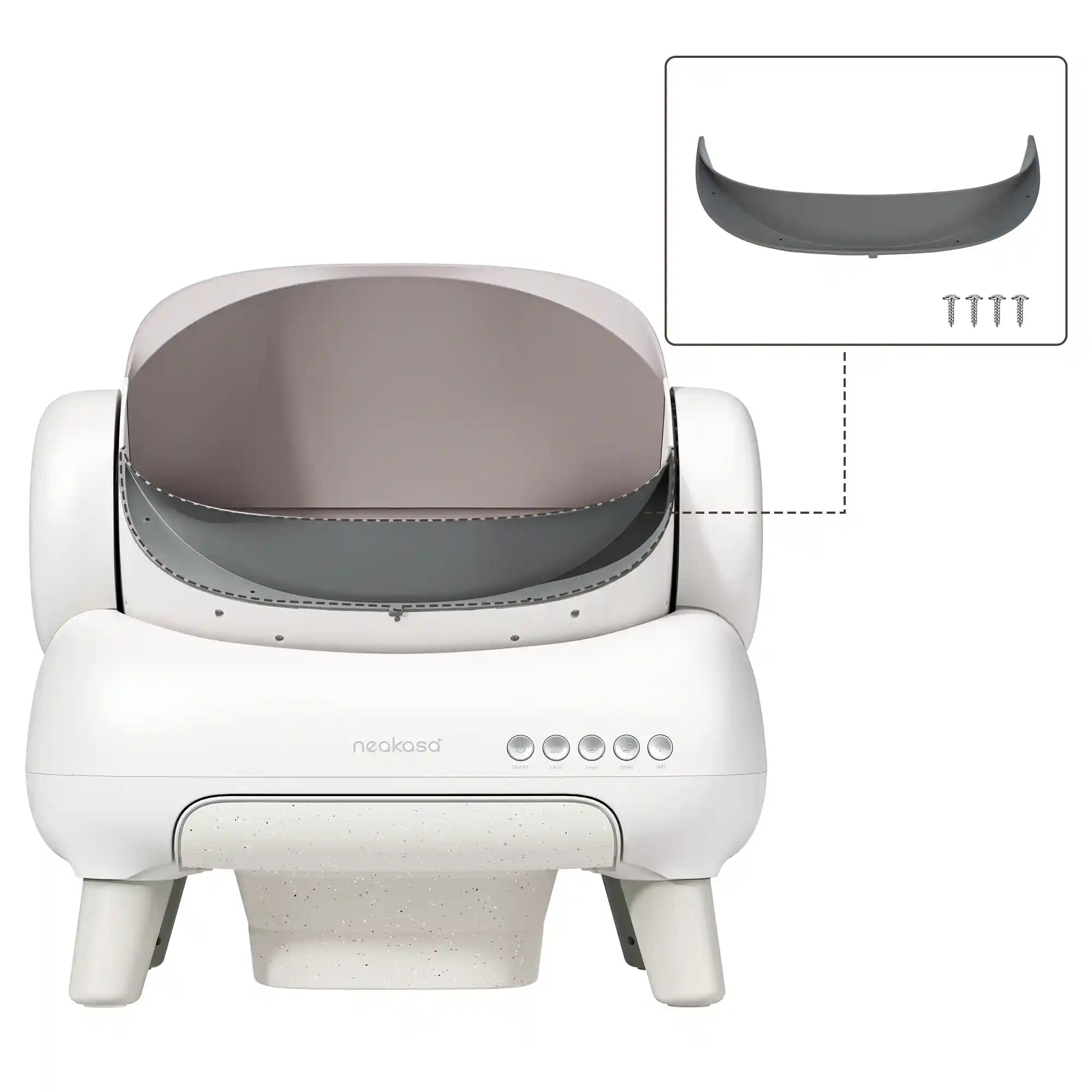 Neakasa M1 Lite Plus Open-Top Self-Cleaning Cat Litter Box