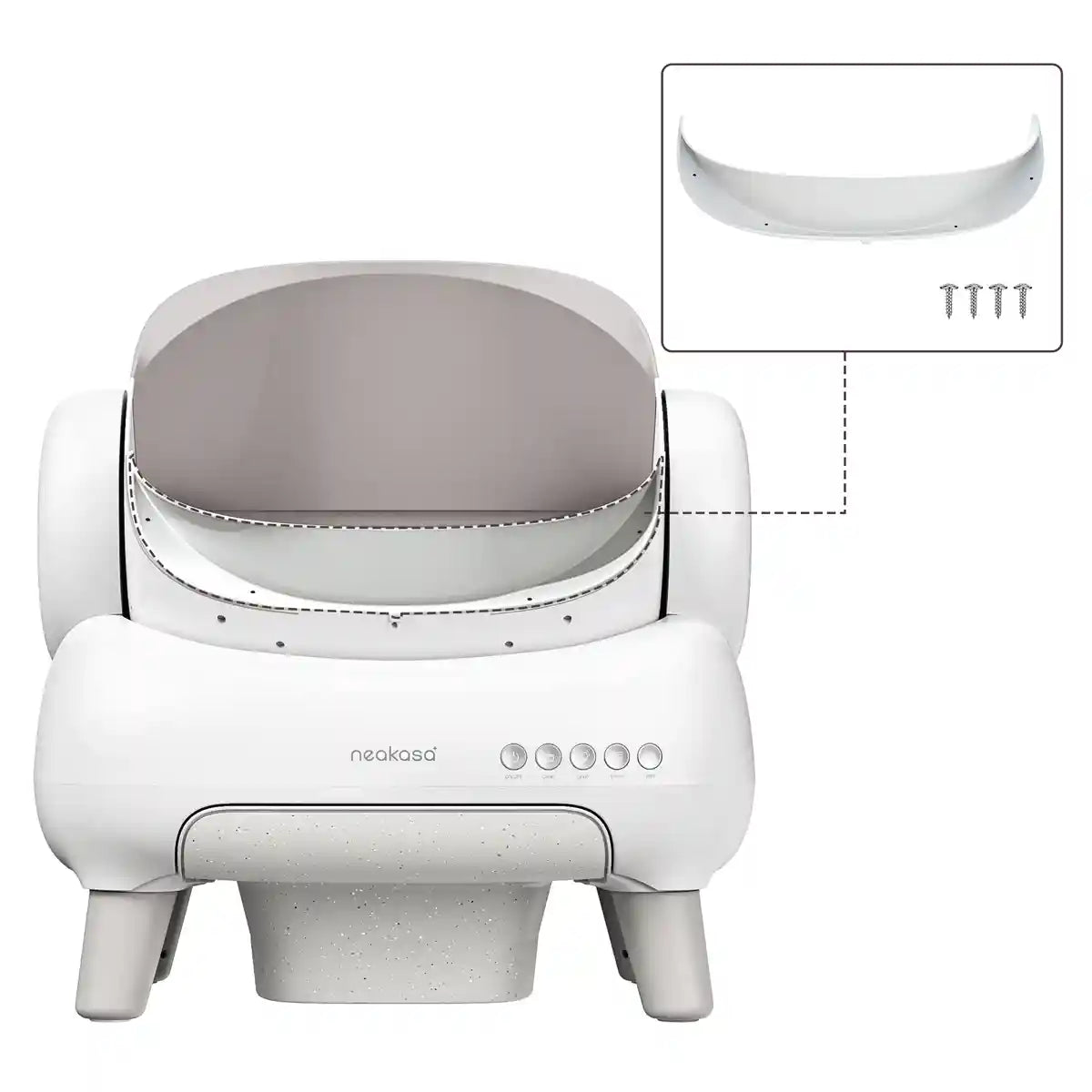 (Standard) Neakasa M1 Lite Self-Cleaning Cat Litter Box