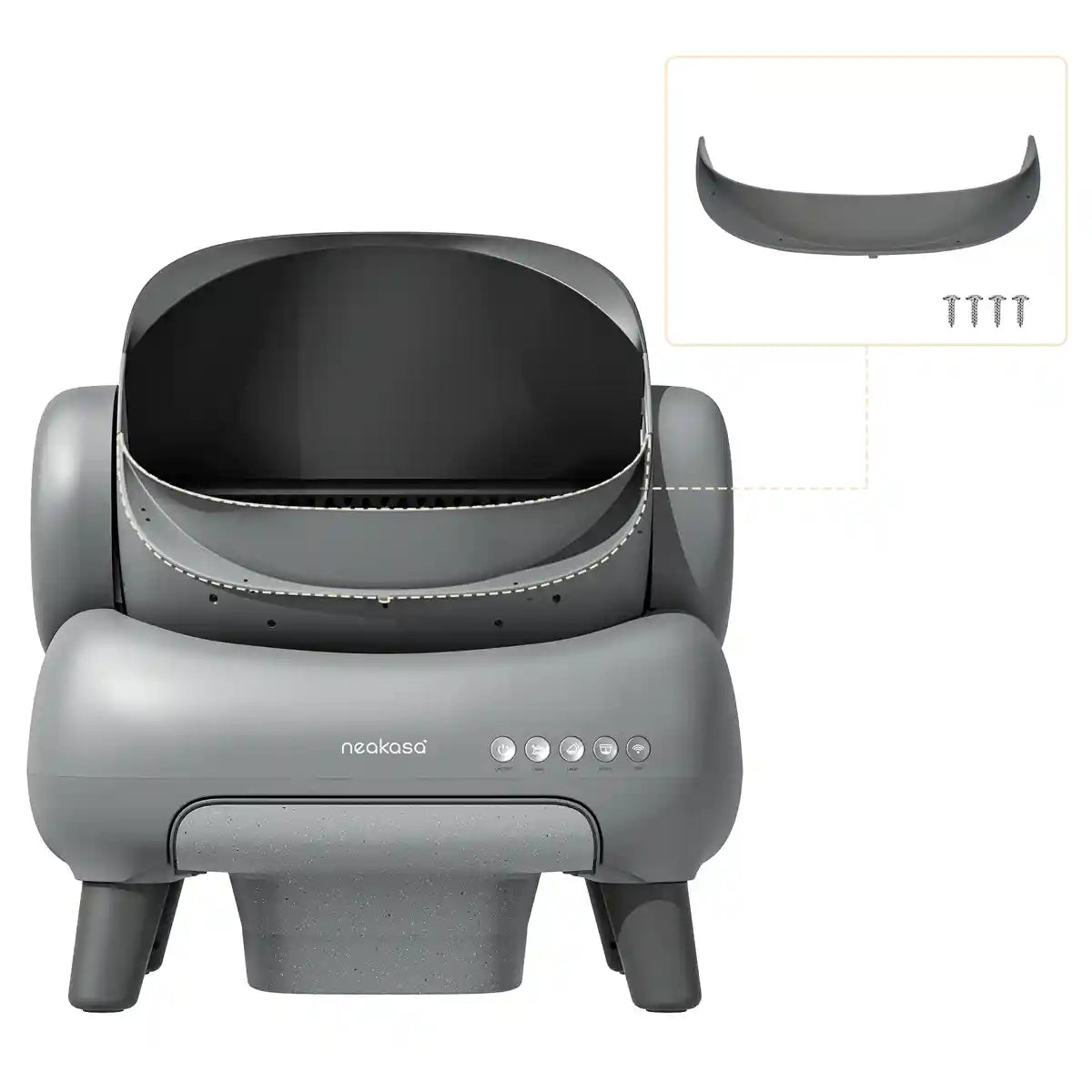 Neakasa M1 Plus Open Top Self-Cleaning Cat Litter Box