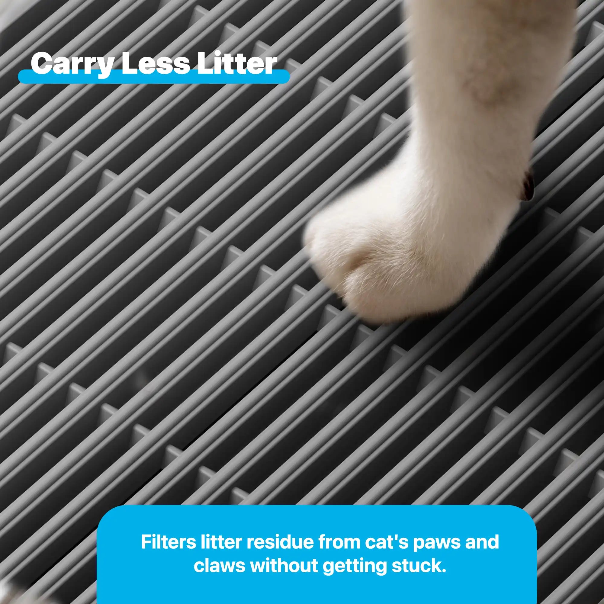low caryying litter, m1-step-grey