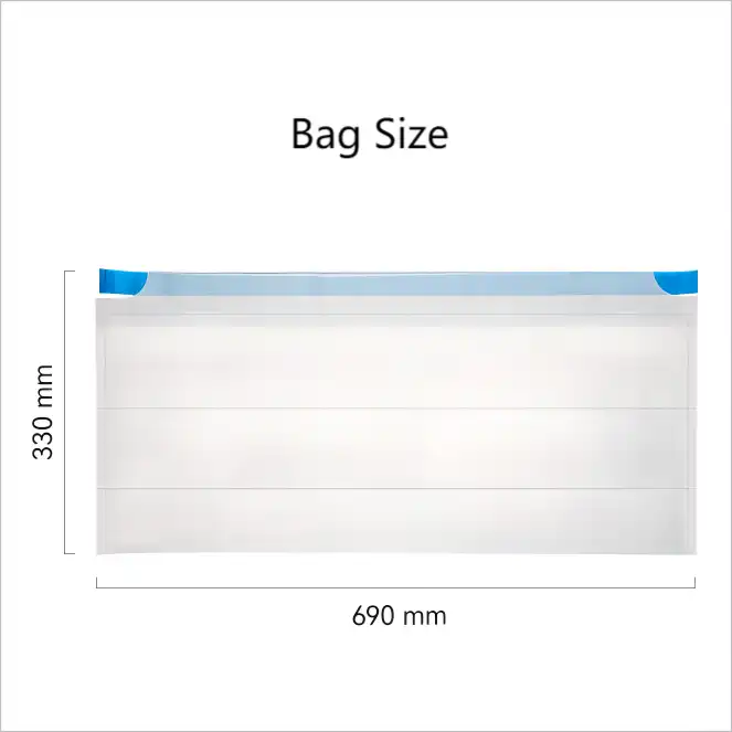 M1 Litter Box with Step + 8 Rolls M1 Bags Bundle