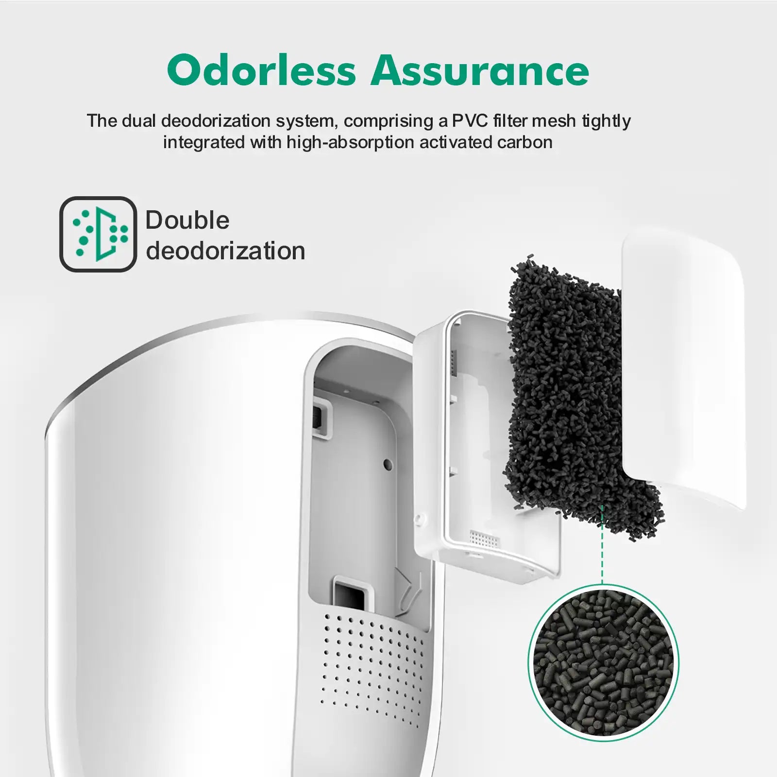 ordor free kitchen waste composter, mbnk-us