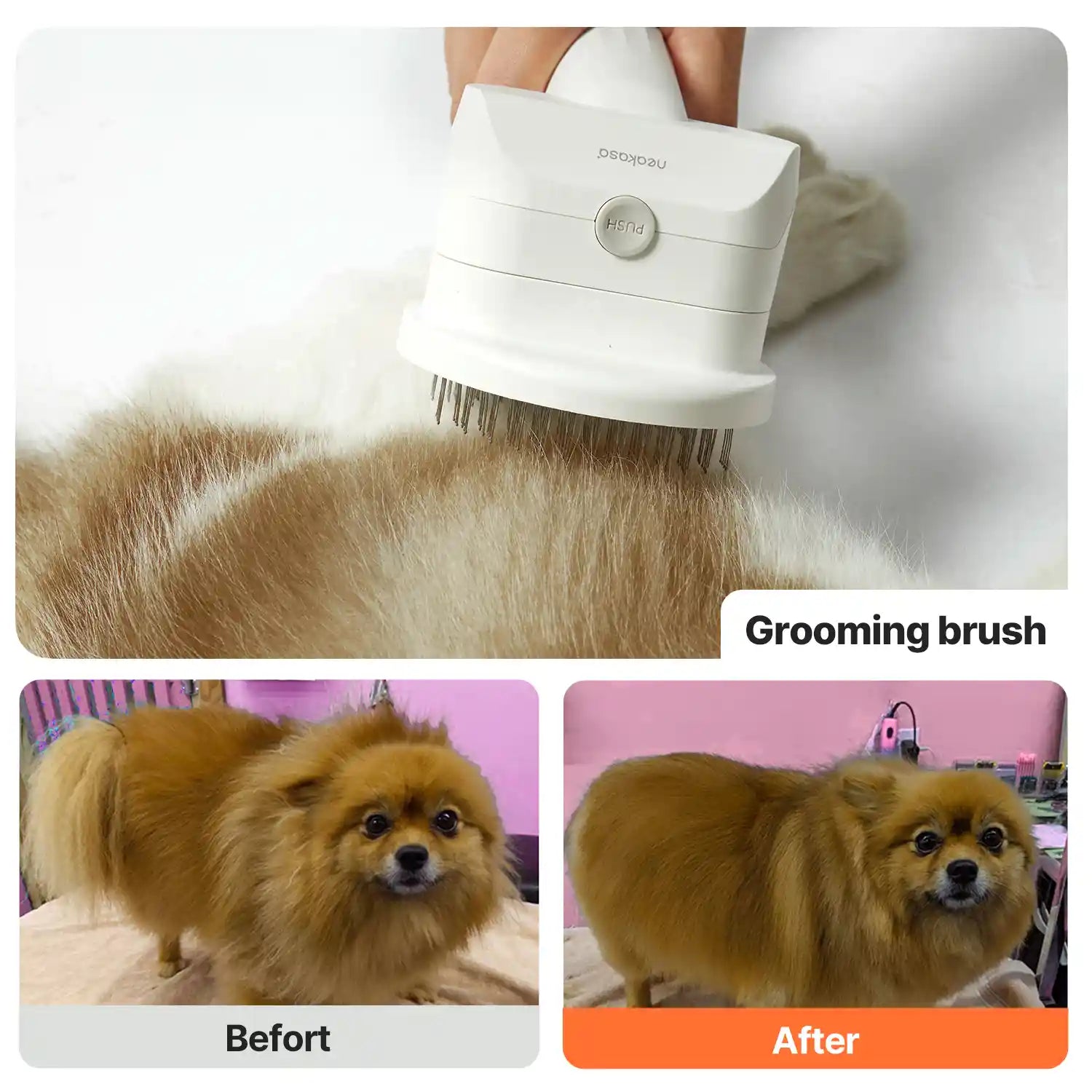 Neakasa S1 Lite 5-in-1 Pet Grooming Vacuum Kit