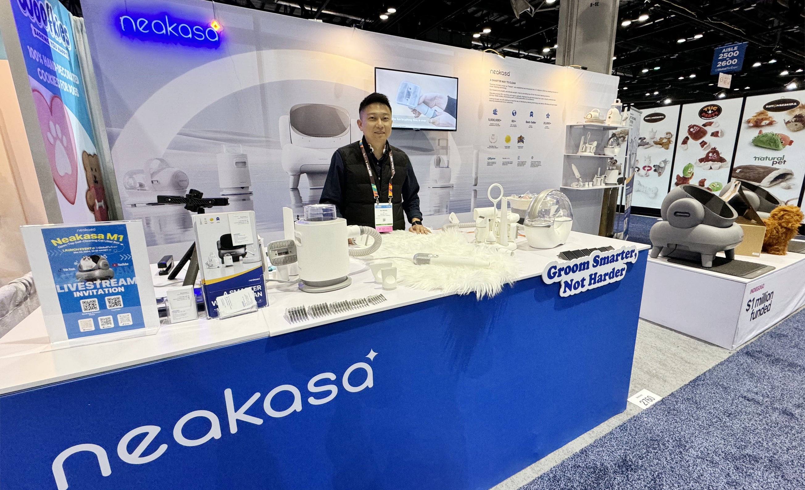 Neakasa Shines with Pet Care Innovations at Global Pet Expo 2024