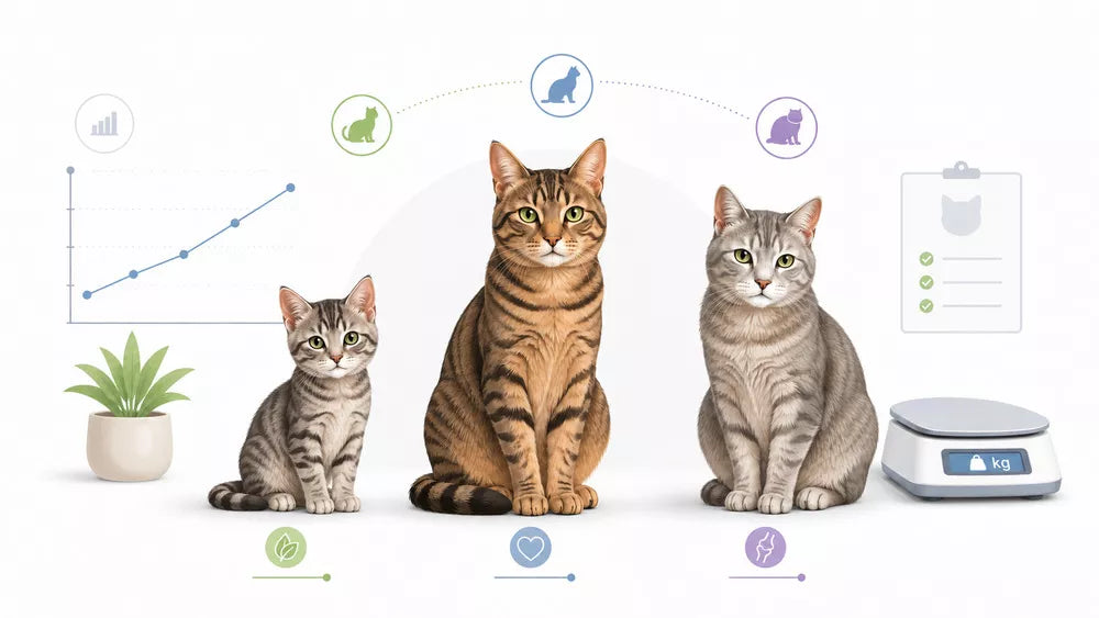 Cat Weight Chart: Healthy Weight by Age, Breed & BCS