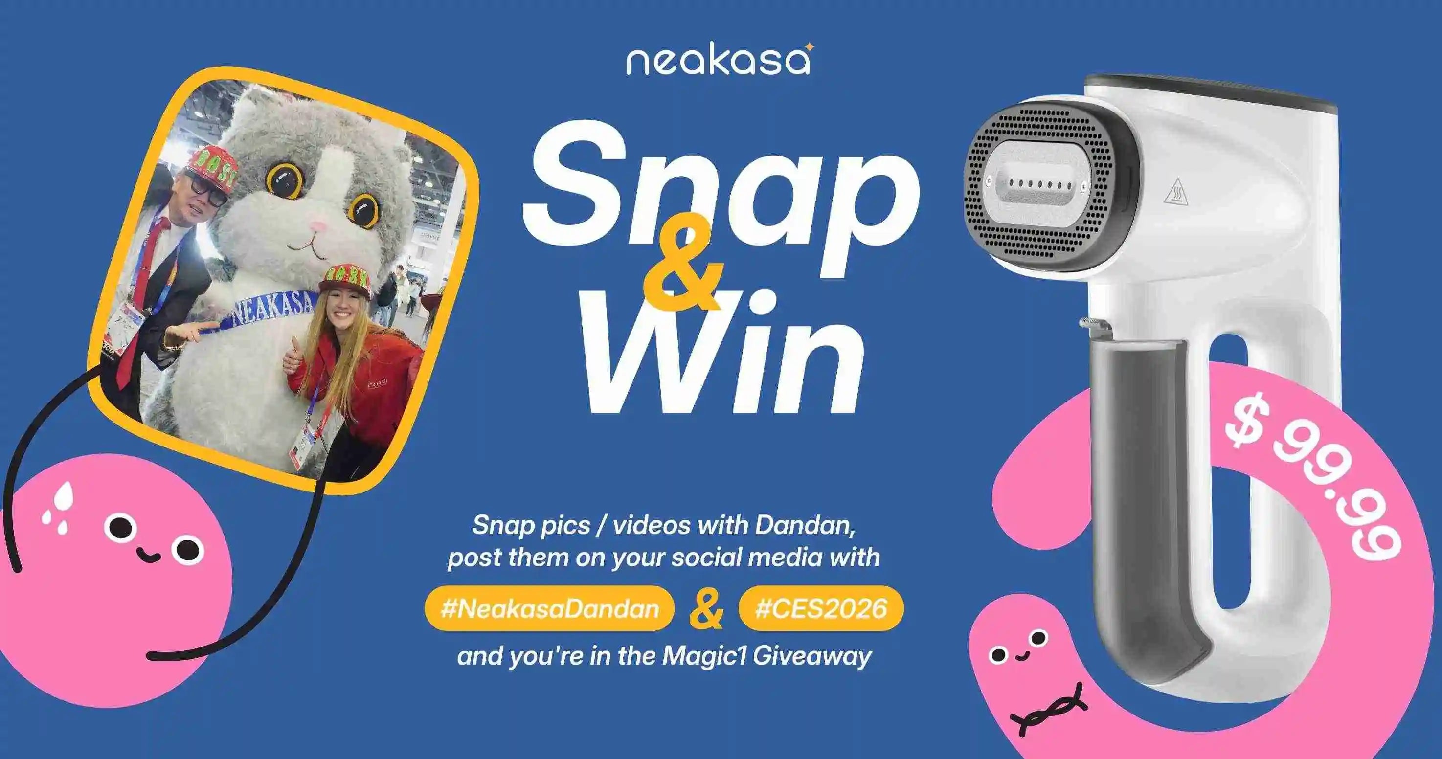 Meet Dandan at CES 2026 and Win the Magic 1!