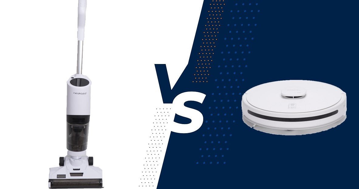 Robot Vacuums VS. Traditional Vacuum Cleaners: Which Is Better? - Neakasa