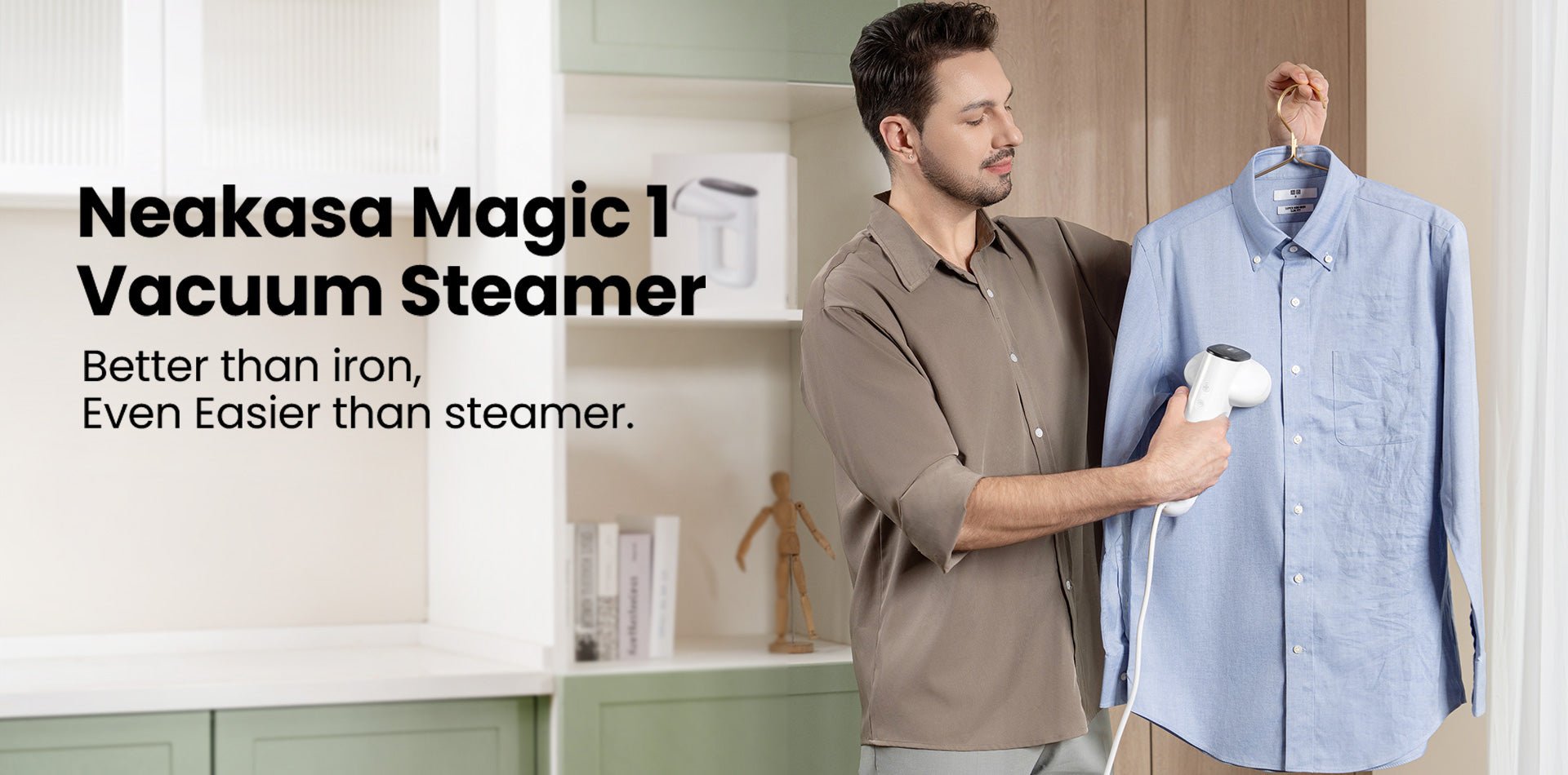 neakasa vacuum steamer