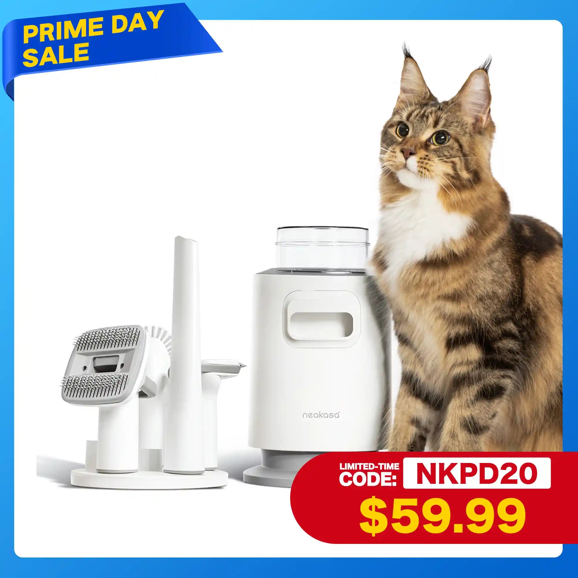 Neakasa P0 Pro/Lite 5-in-1 Cat Grooming Vacuum Kit