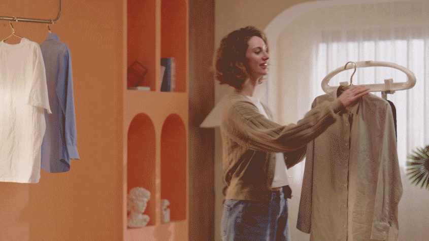 Repasser les vêtements sans planche