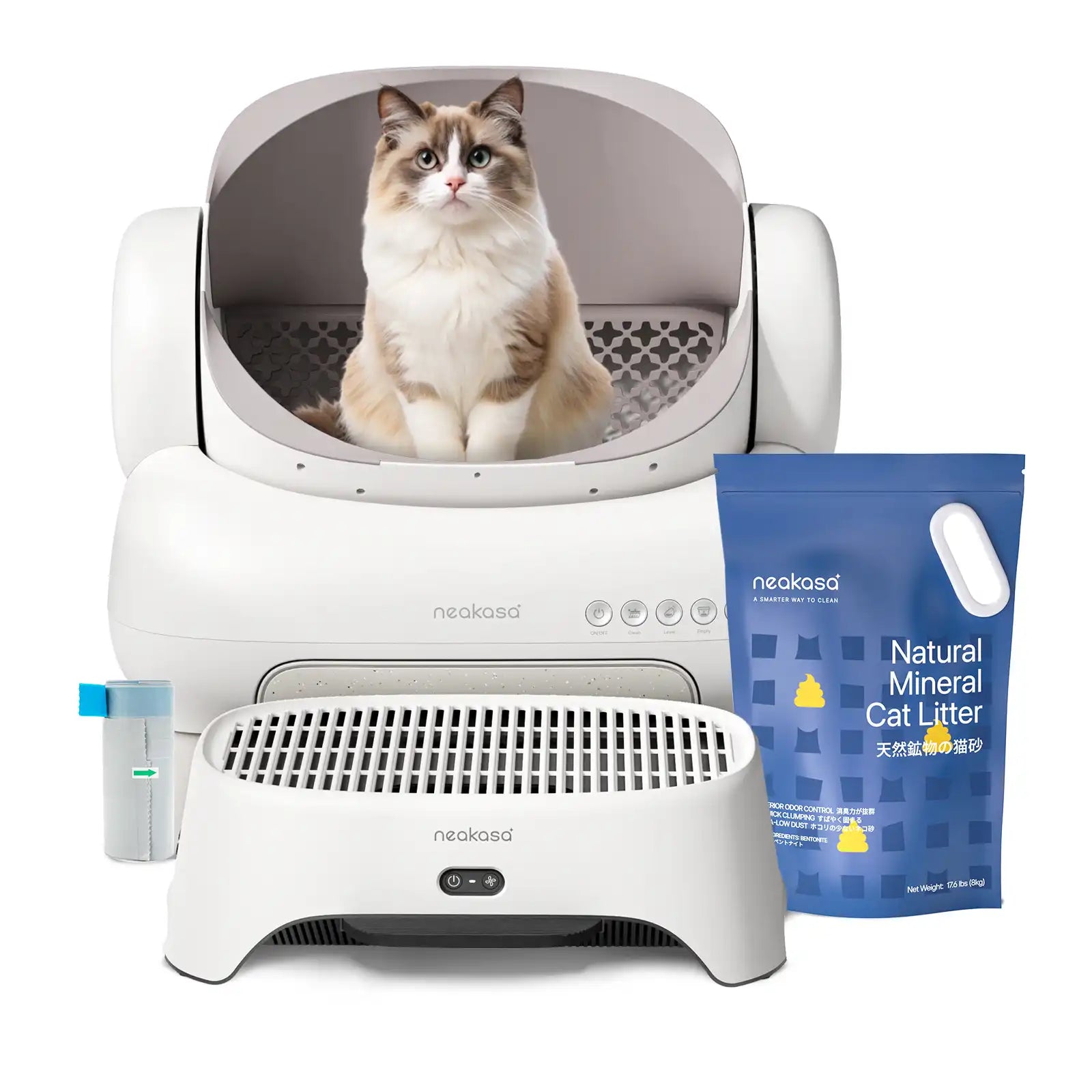 Neakasa M1/M1 Lite Ultimate All-in-One Cat Litter Box Bundle
