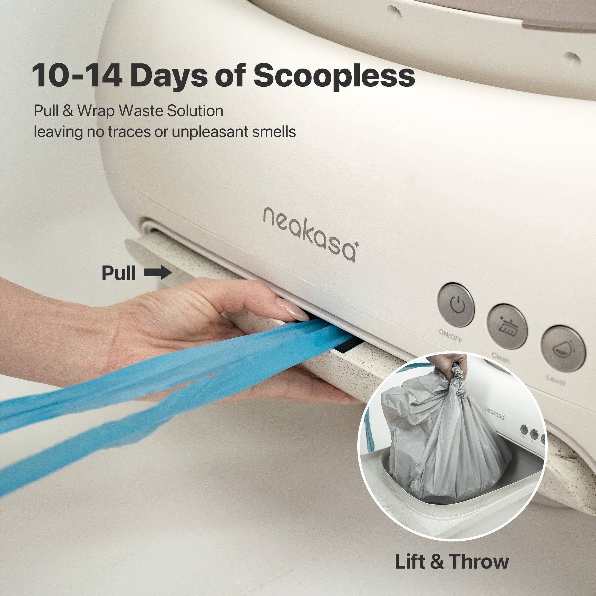 Neakasa M1 Lite Self-Cleaning Cat Litter Box