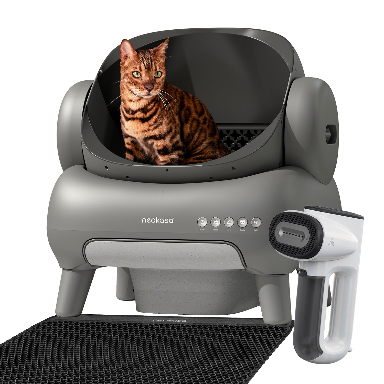 M1 Litter Box + Magic 1 Vacuum Steamer Bundle