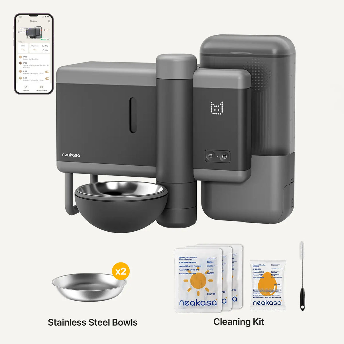 Neakasa Riko Automatic Cat Feeder: Fresh-Made Wet Meals