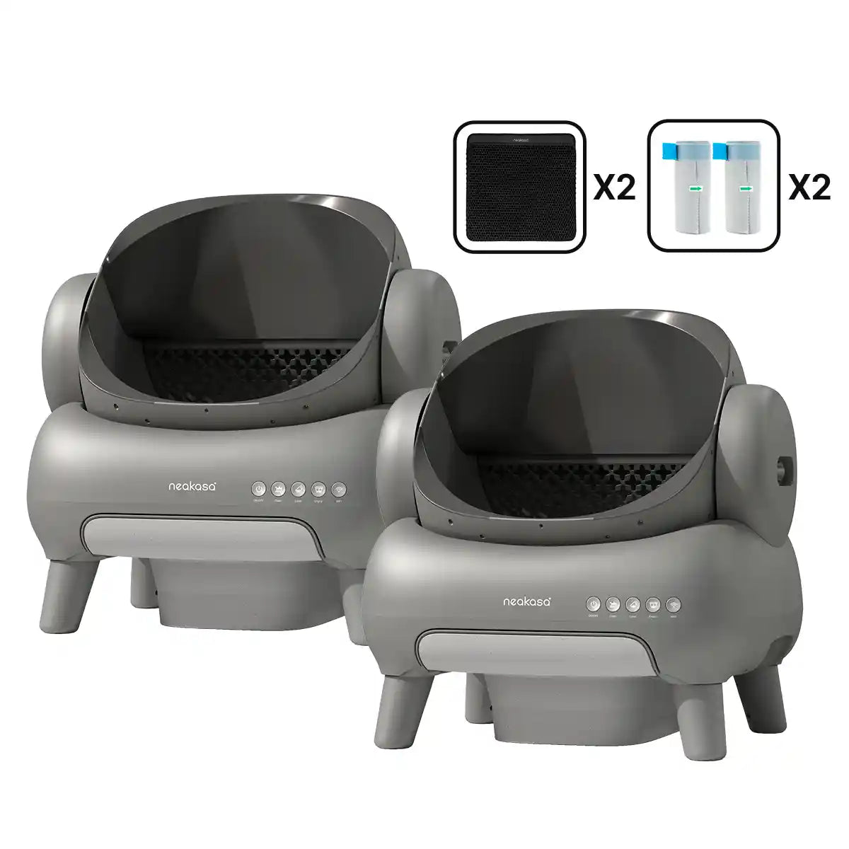 Neakasa M1 Plus Automatic Litter Box Bundle for Multi-Cat Homes