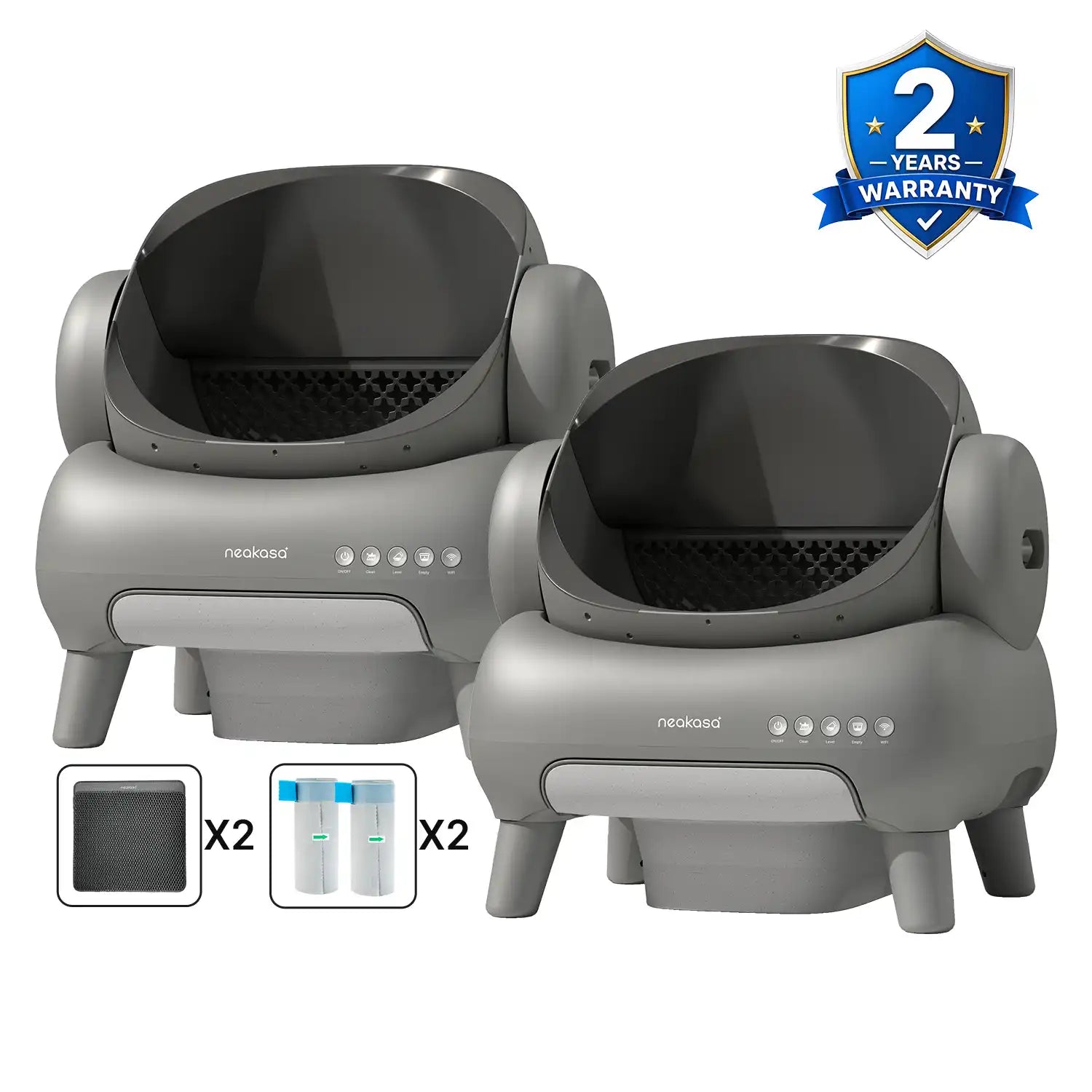 Neakasa M1 Plus Self-Cleaning Cat Litter Box Multi-Cat Bundle