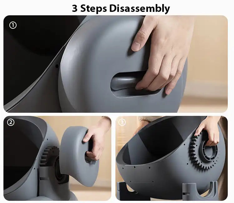 detachable litter box m1