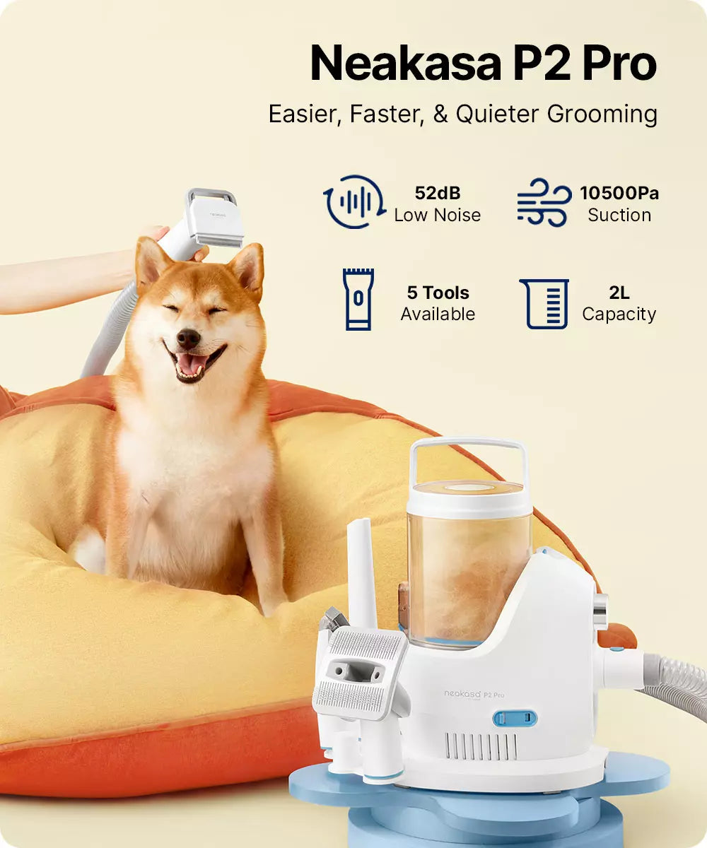 Neakasa P2 Pro Dog Grooming Kit & Vacuum for Pets