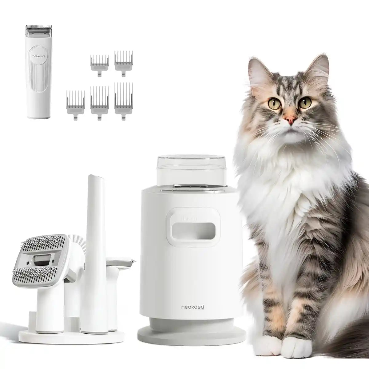 Neakasa P0 Pro/Lite 5-in-1 Cat Grooming Vacuum Kit