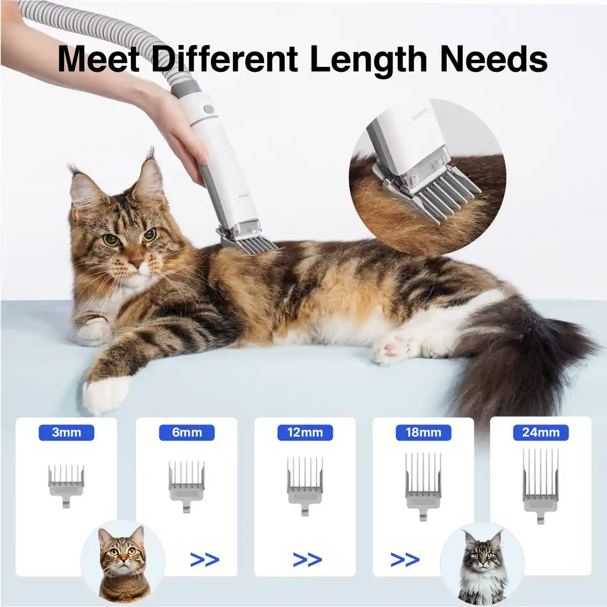 Neakasa P0 Pro/Lite 5-in-1 Cat Grooming Vacuum Kit