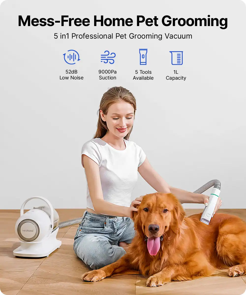 5 in1 Professional Pet Grooming Vacuum