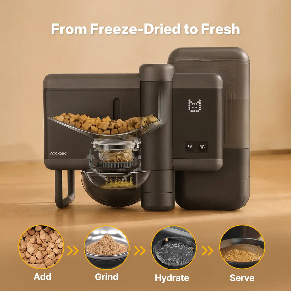 [Pre-Order] Neakasa Riko Fresh-Made Automatic Cat Feeder for Wet Food