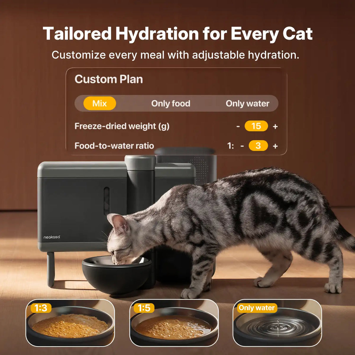 [Pre-Order] Neakasa Riko Fresh-Made Automatic Cat Feeder for Wet Food