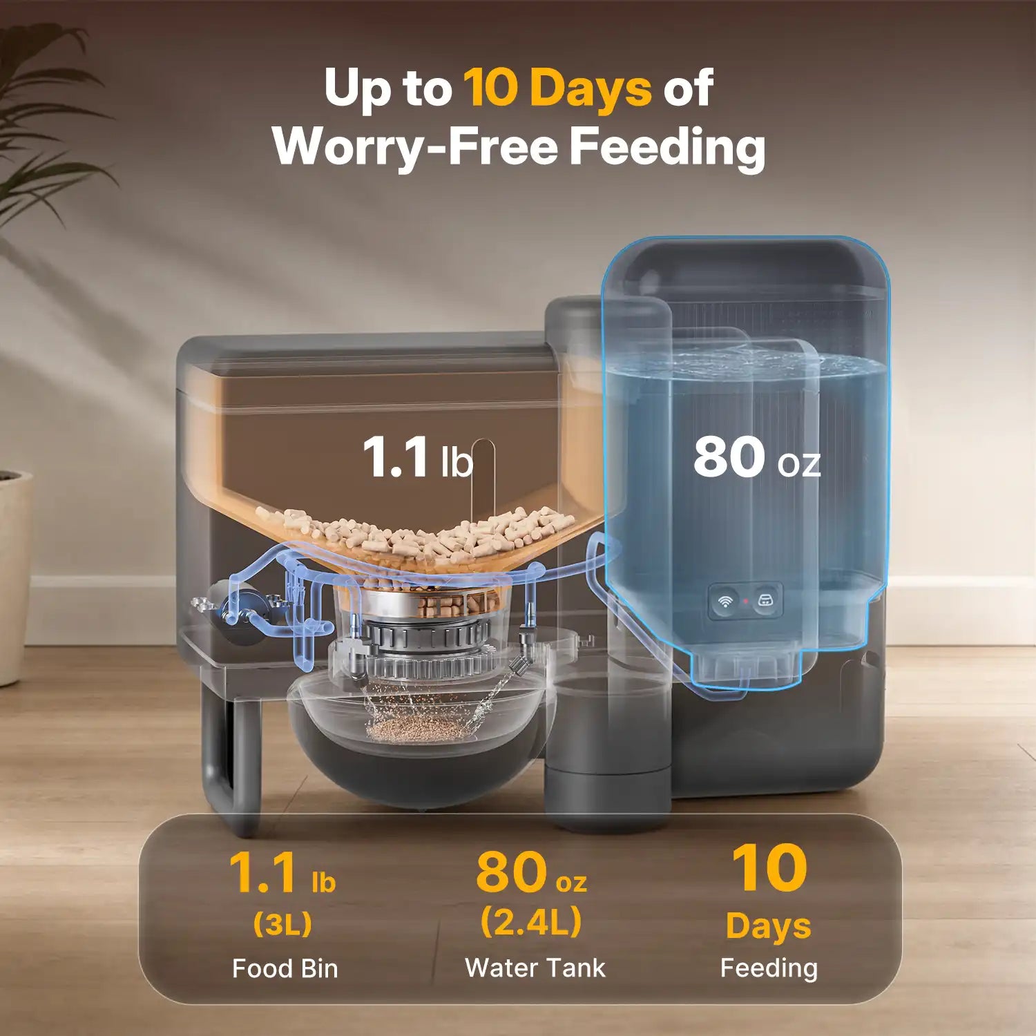 [Pre-Order] Neakasa Riko Fresh-Made Automatic Cat Feeder for Wet Food