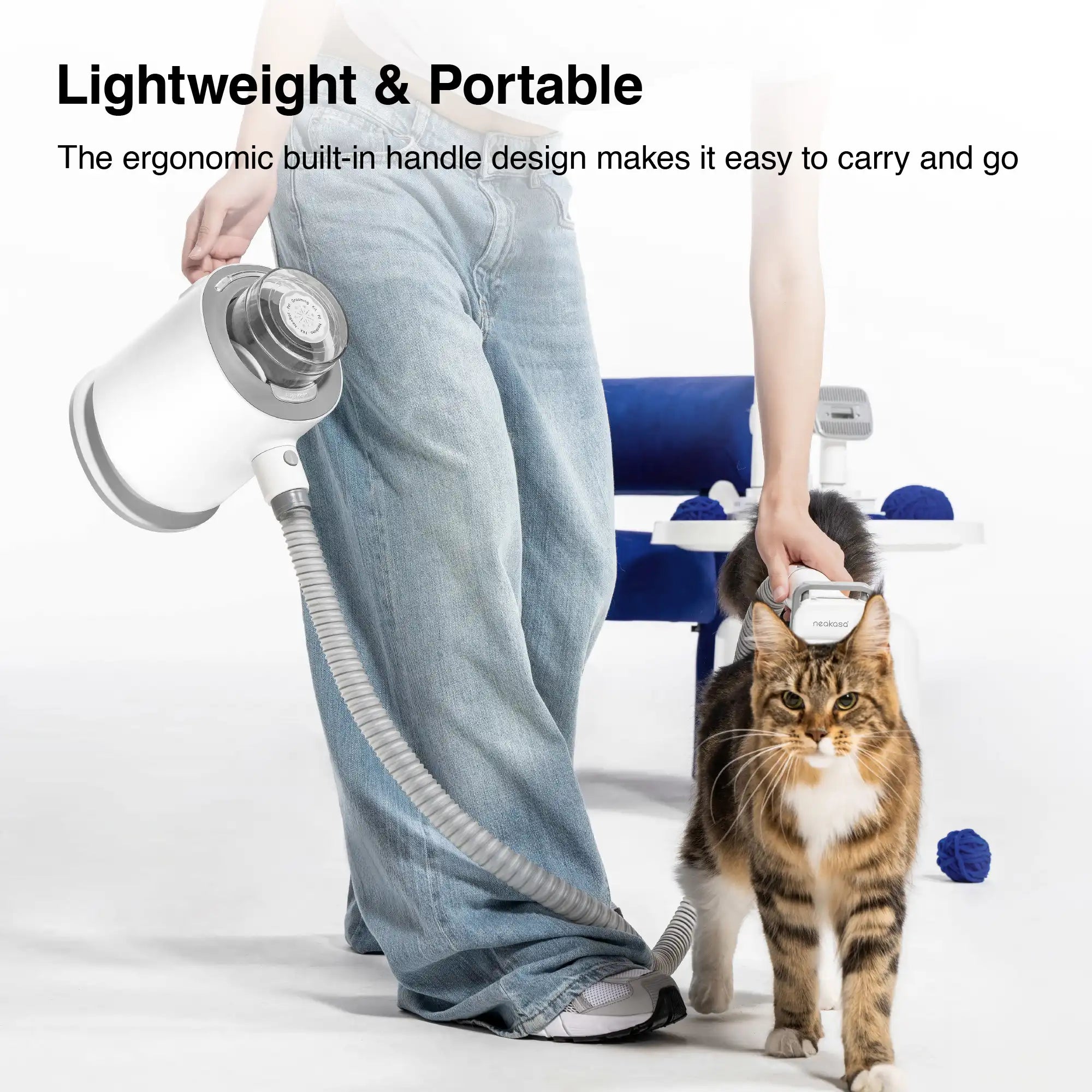 neakasa p0 portable grooming vacuum kits, p0-pro-us-v2, p0-lite-us-v2