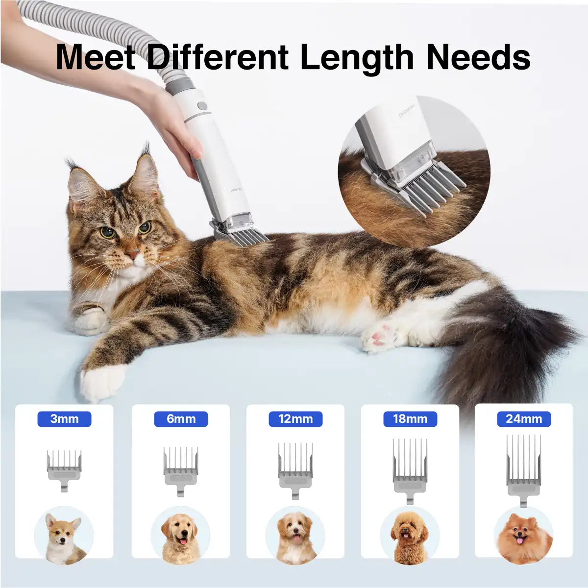 neakasa p0 dog and cat grooming vacuum kits suitable for all types hair, p0-pro-us-v2, p0-lite-us-v2