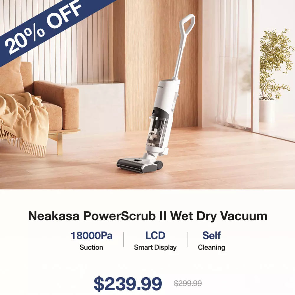 neakasa powerscrub ii wet dry vacuum